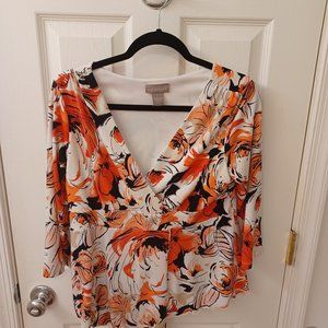 Kim Rogers- Size Large- Coral Top